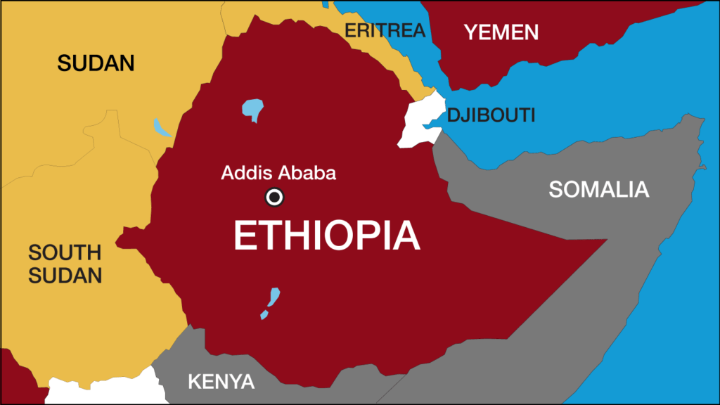 ETHIOPIA MAP