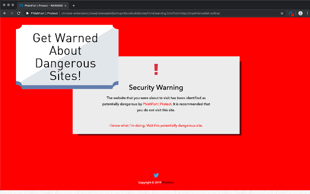 Phishing Warning