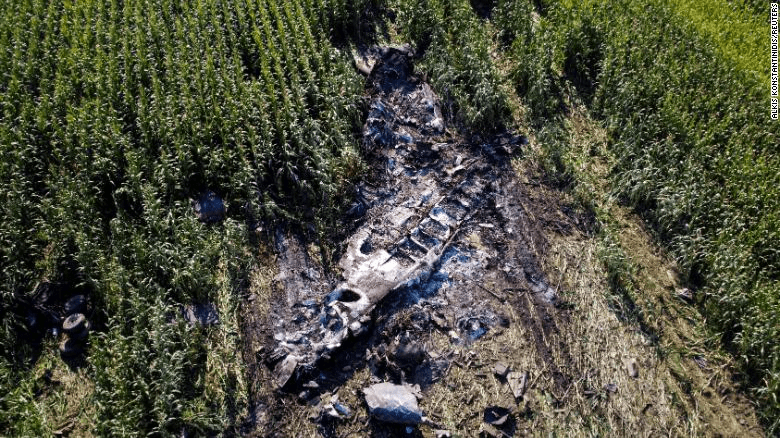 Northern Greece plane crash