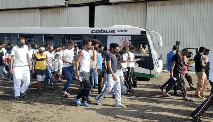 Close to 3, 300 Ethiopians airlifted from Saudi Arabia this week