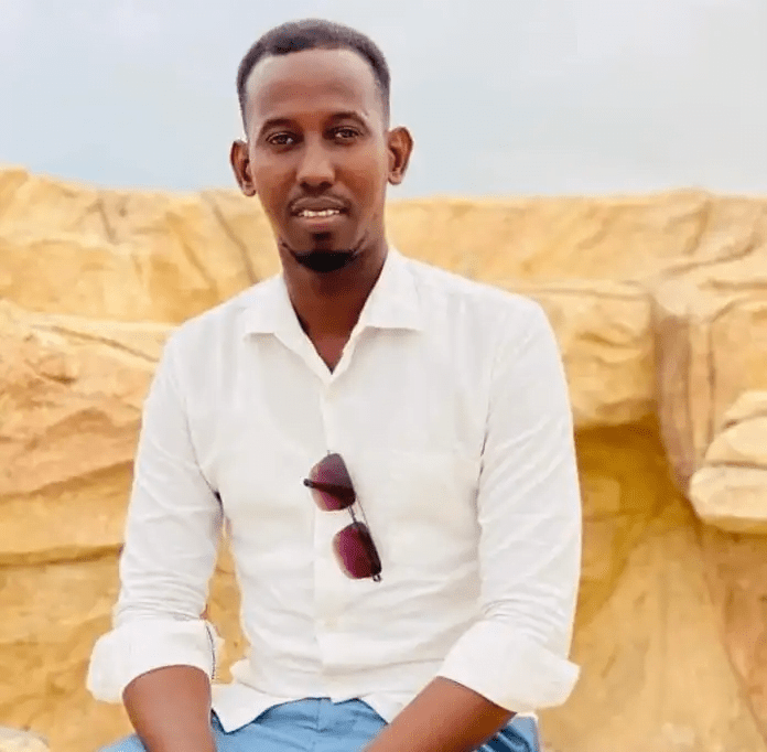 Universal TV journalist, Mohamed Isse Koonaa killed in a suicide car bombing in Somali capital, Mogadishu on Saturday 29 October, 2022. | PHOTO/ Courtesy/SJS.
