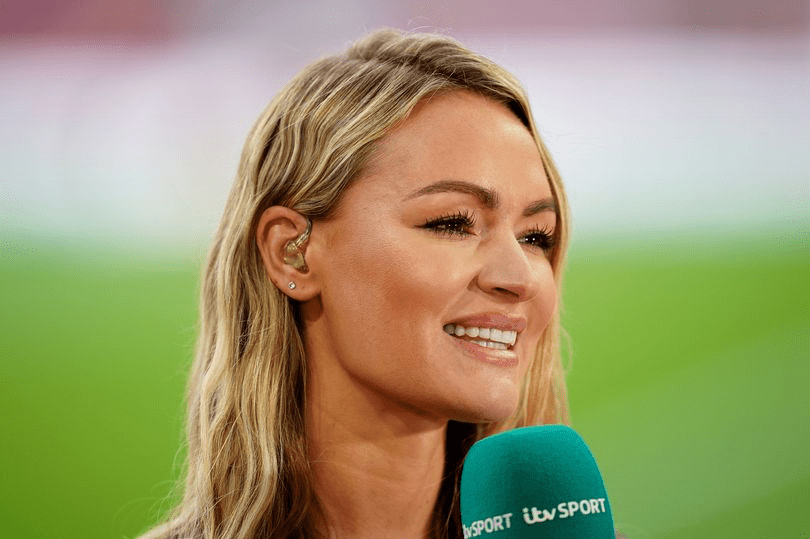 Laura Woods is one of ITV's main presenters for the World Cup in Qatar (Image: PA)