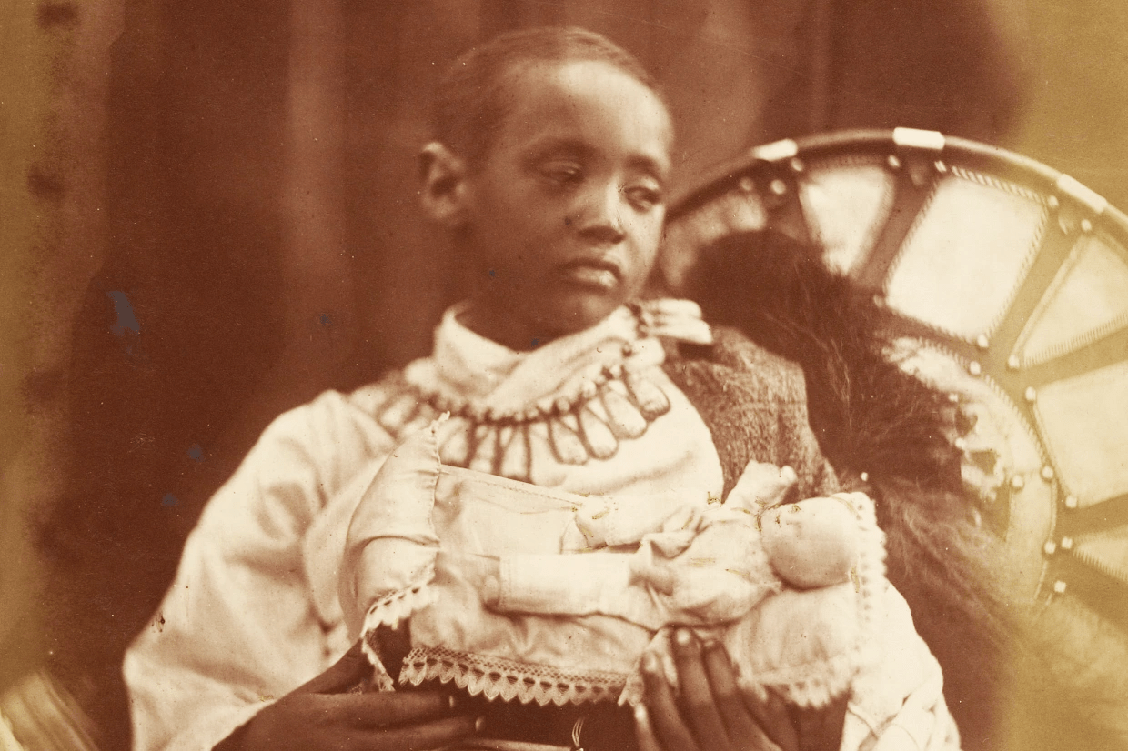 Prince Alemayehu, pictured in 1868. Queen Victoria took an interest in him after he was taken to Britain from what is now Ethiopia.Sepia Times / Universal Image Group via Getty Images