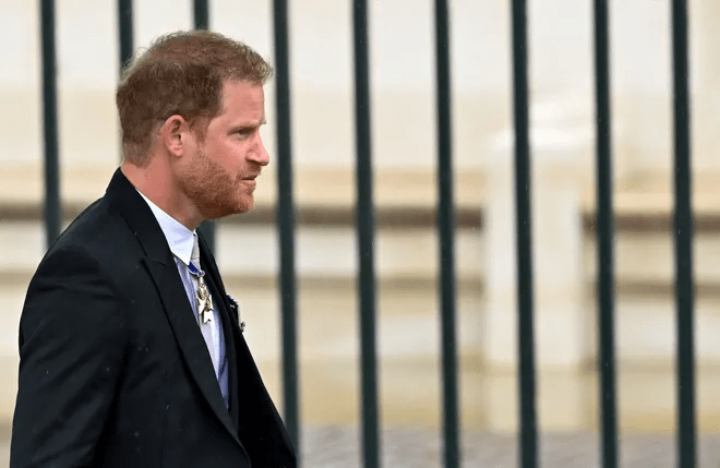 Prince Harry arrives at King Charles' coronation without Duchess Meghan