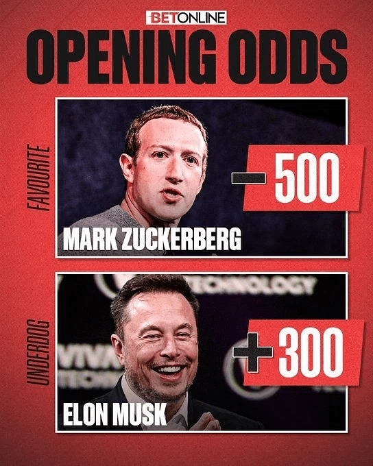 Billion Dollar PPV: Elon Musk vs Mark Zuckerberg MMA fight could be the biggest fighting event in history