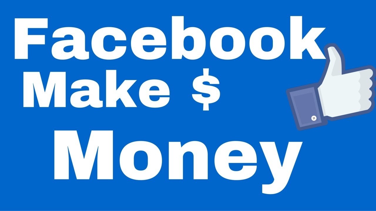 How to earn money from Facebook?