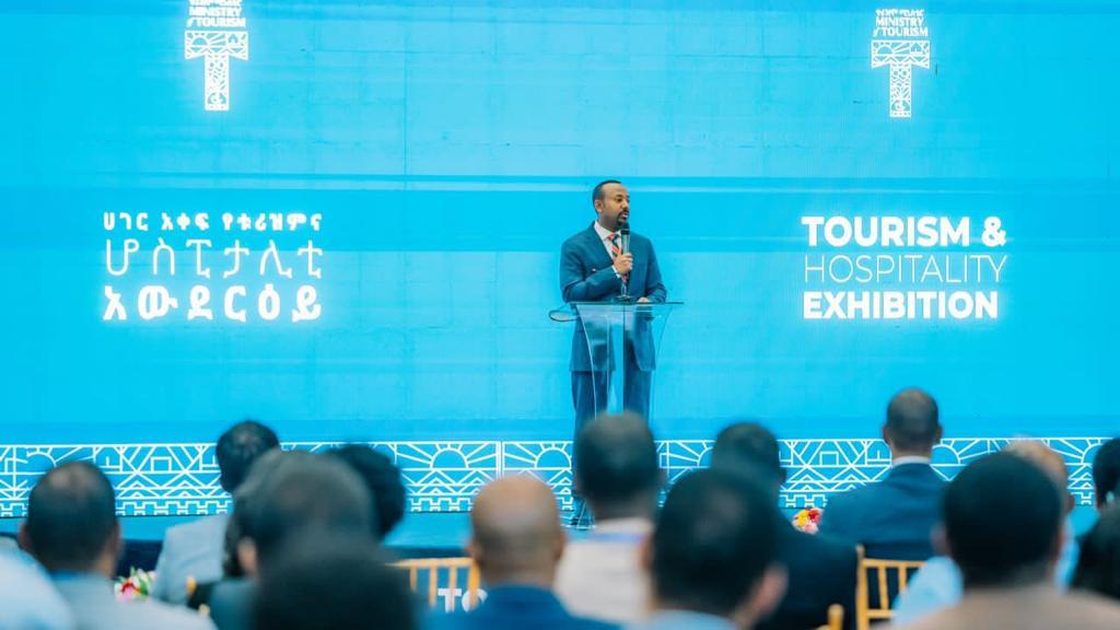 Prime Minister Abiy Ahmed launched the National Tourism and Hospitality Exhibition