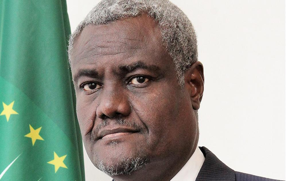 The Chairperson of the African Union Commission, H.E. Moussa Faki Mahamat