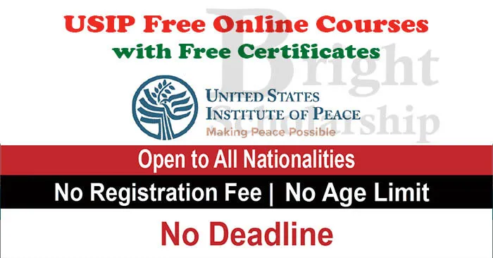 USIP Free Online Courses 2023-24 with Free Certificates